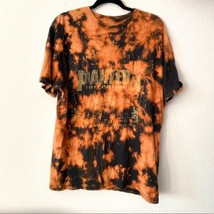 Hand Bleach-Dyed Vintage T-Shirt